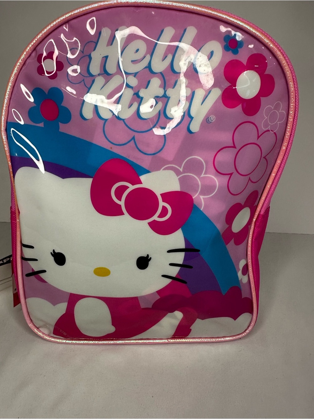 Hello Kitty Kids Pink 10" Mini Backpack with Hood